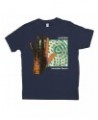 Genesis Kids T-Shirt | Reverse Colored Invisible Touch Album Cover Design Kids Shirt $10.33 Kids